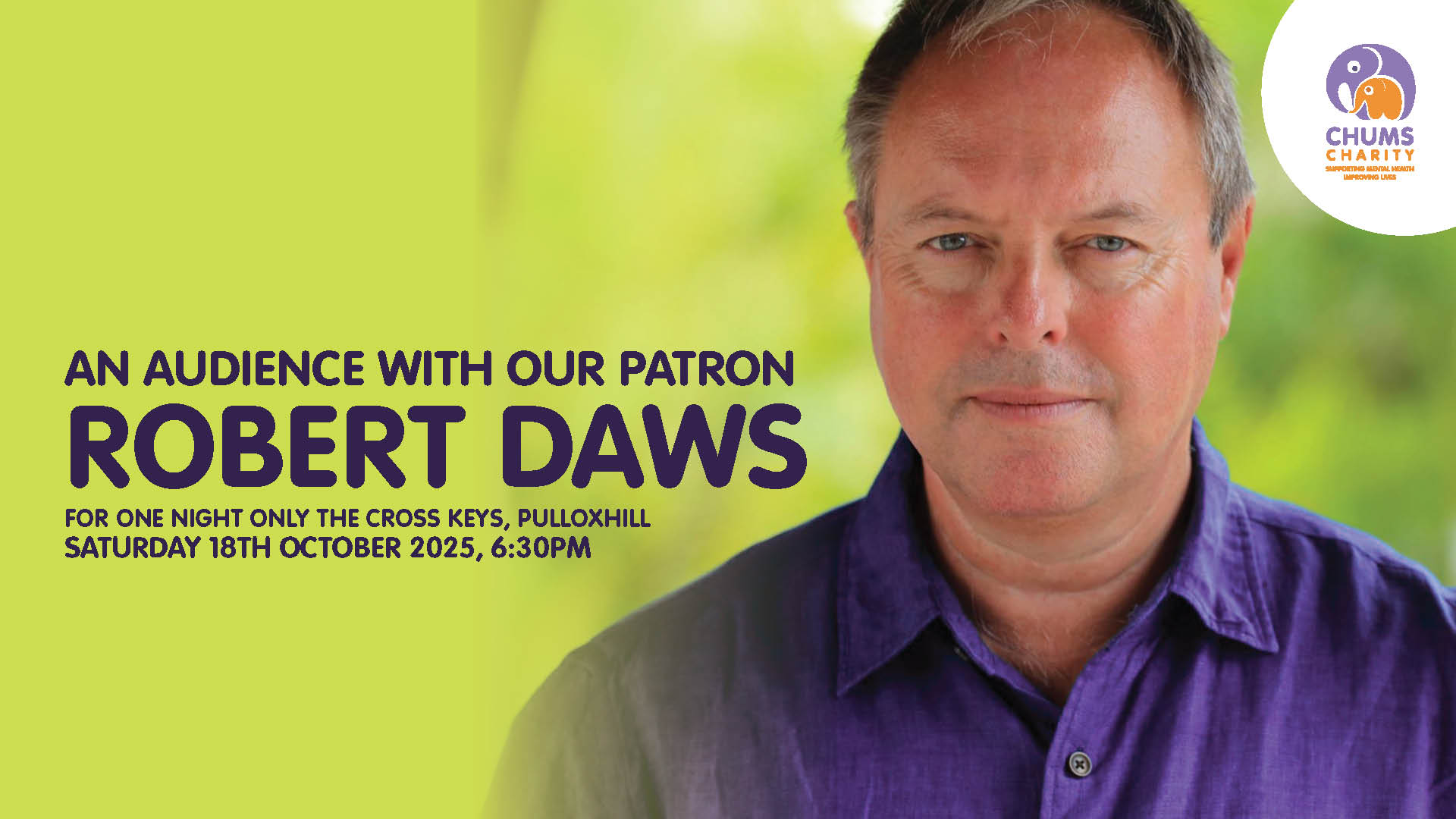 An audience with Robert Daws